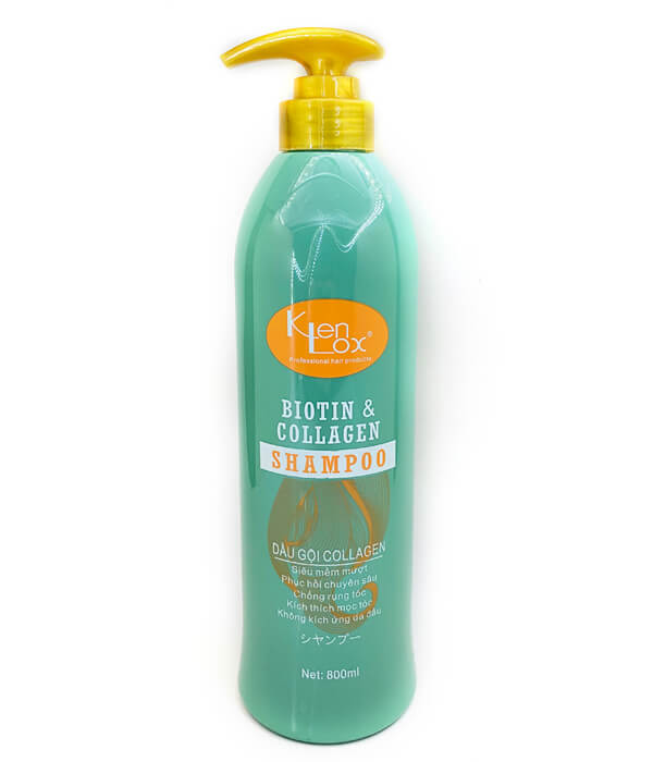 Dầu gội collagen Kenlox cam – 800ml
