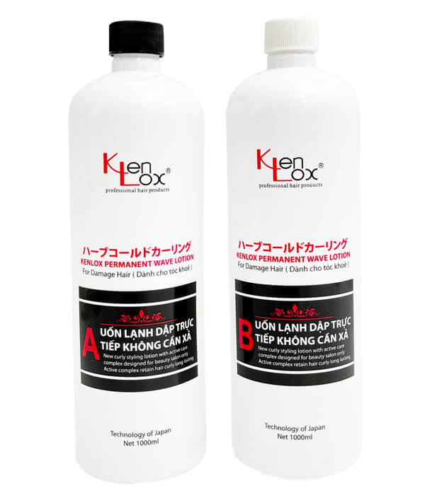 Kenlox Uốn lạnh thảo dược (Dành cho tóc khỏe)