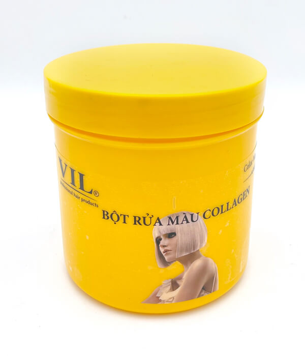 vil bột tẩy collagen