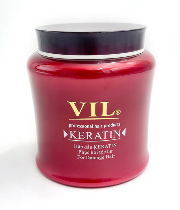 Vil Hấp dầu Keratin phục hồi siêu tốc